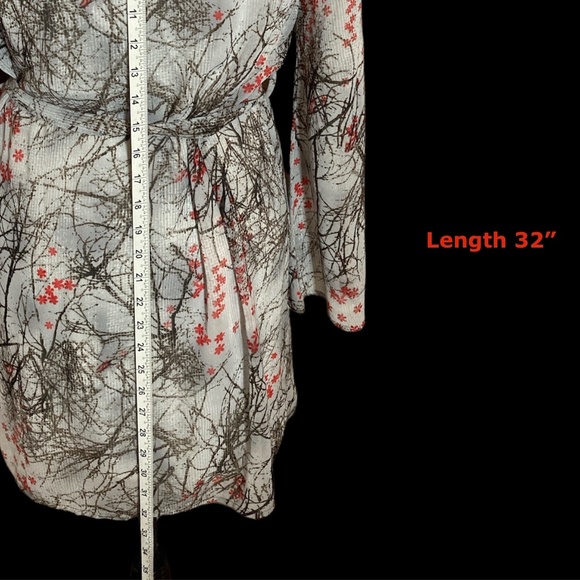 Ovi - Cherry Blossom Bell Sleeve Pullover Dress/Tunic - Picture 8 of 15